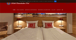 Desktop Screenshot of hotel-sauerlacher-post.de